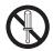 SAMSUNG AX34R3020WW/EU - Ne pas manipuler le cable d'alimentation avec des mains mouillées. - 3