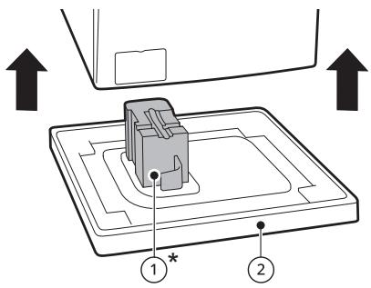 DARTY F964V51WRS - Soulever l'appareil de sa base en mousse - 1