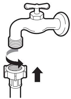 DARTY F964V51WRS - Raccordement d'un tuyau de type visse à un robinet avec filetage - 1