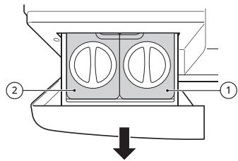 DARTY F964V51WRS - Utilisation de la fonction ezdispense - 1