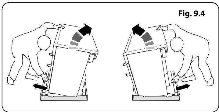 FALCON CDL100DFRB/B-EU - Fixation de l'équerre ou chaîne de stabilisation - 1