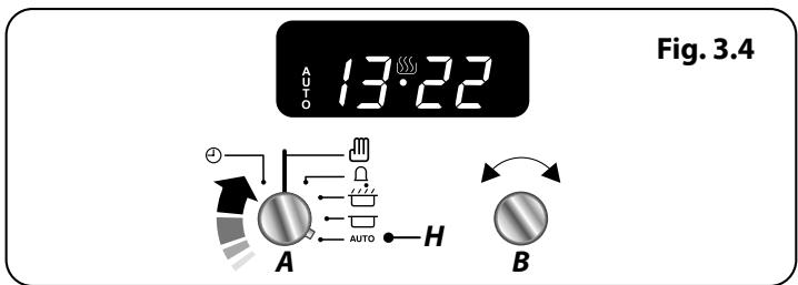 FALCON CDL100DFRB/B-EU - Mise en marche et arrêt du four avec minuterie - 3