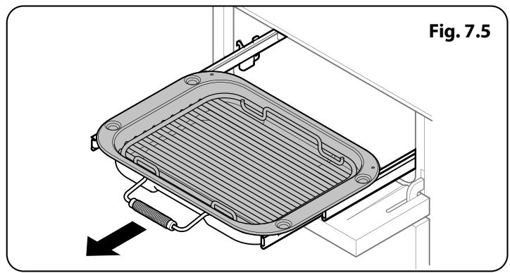 FALCON CDL100DFRB/B-EU - Gril coulissant - 4