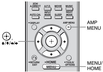 SONY STR-DH800 - Réglage des enceintes - 1