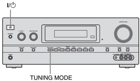SONY STR-DH800 - Changement de l'échelle de syntonisation AM - 1