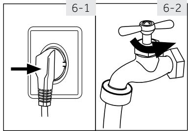 PAW HWD90-BP14656 - Raccordement de l'eau - 1
