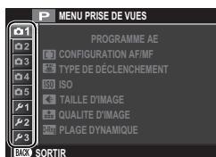 FUJIFILM X-T100 - Utilisation des menus - 3