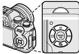 FUJIFILM X-T100 - Sélection d'un collimateur de mise au point - 1