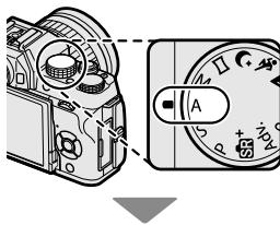 FUJIFILM X-T100 - AE avec priorité à l'ouverture (a) - 1