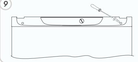 CANDY CDM 3665E INOX - Inverser le SENS d'ouverture des PORTES - 9