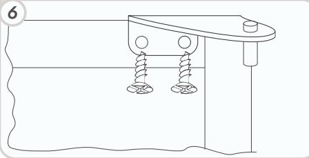 CANDY CDM 3665E INOX - Inverser le SENS d'ouverture des PORTES - 6