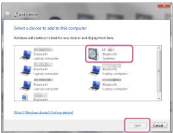 SONY LF-S50G - Préparez la recherche de l'enceinte sur l'ordinateur. - 11