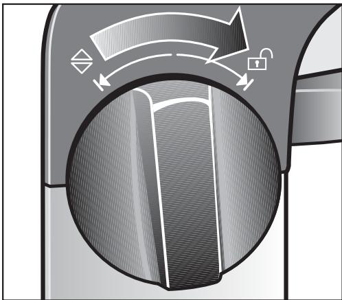 MIELE B 3312 - Replier la table de repassage - 1