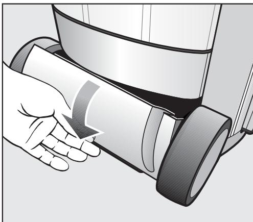 MIELE B 3312 - Brancher la fiche dans la prise - 1