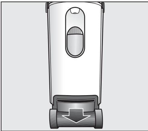 MIELE B 3312 - Vider le bac - 1