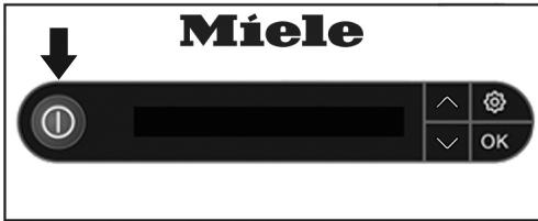 MIELE B 3312 - Mettre en marche le centre de repassage vapeur - 1