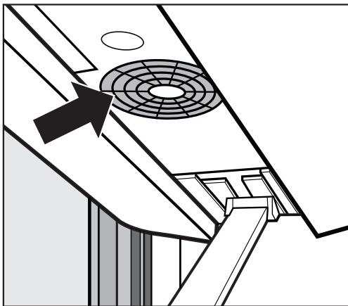 MIELE B 3312 - Commande du ventilateur pour B 3312 : - 1