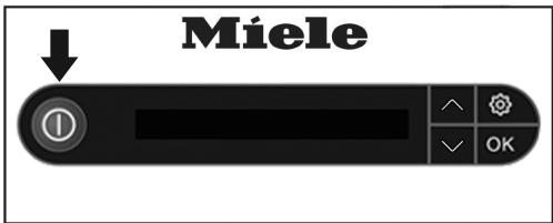 MIELE B 3312 - Mettre en marche le centre de repassage vapeur - 1