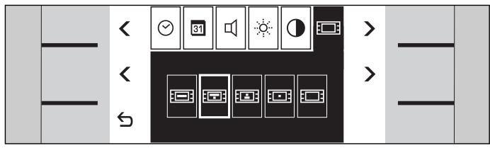 GAGGENAU BS 250-110 - Exemple : modifier l'affichage de veille - 7