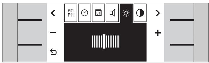 GAGGENAU BS 250-110 - Exemple : modifier l'affichage de veille - 5