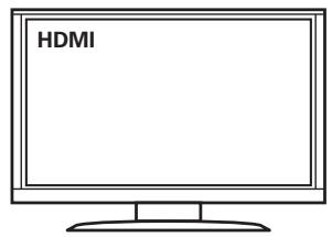 DENON AVRXSSOBTBKE2 - 4) Choisissez l'entrée HDMI ajustée sur votre TV - 1