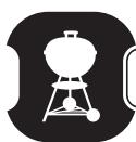 WEBER PULSE 1000 noir - Plage de température du barbecue pulse : - 1