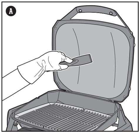 WEBER PULSE 1000 noir - Nettoyage des surfaces en acier inoxydable - 1