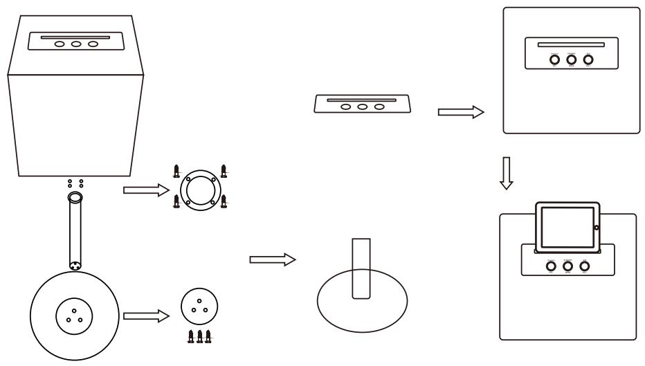 DYNABASS PiANO BLANC - Démarrage - 1