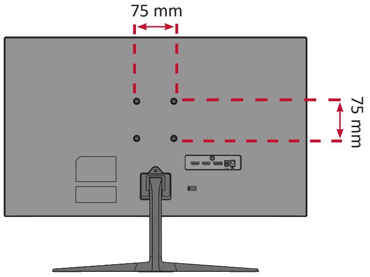 VIEWSONIC VX2718-2KPC-MHD - Wall Mounting - 1
