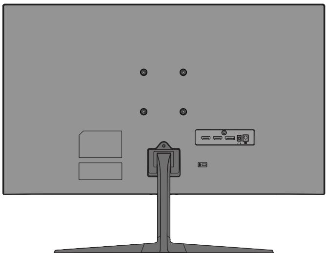 VIEWSONIC VX2718-2KPC-MHD - Front and Rear View - 2