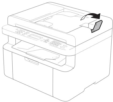 BROTHER DCP-1612W - Comment charger des documents - 1