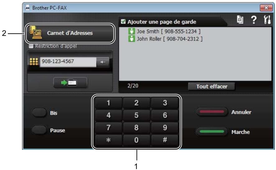 BROTHER DCP-1612W - Envoi d'un fichier en tant que PC-FAX - 2