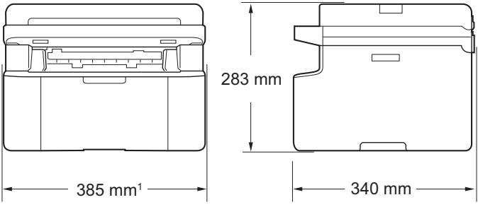 BROTHER DCP-1612W - Caractéristiques techniques - 2
