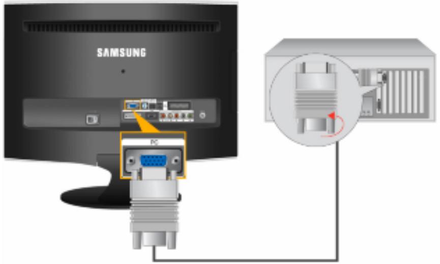 SAMSUNG T260HD - Connexion à un macintosh - 1