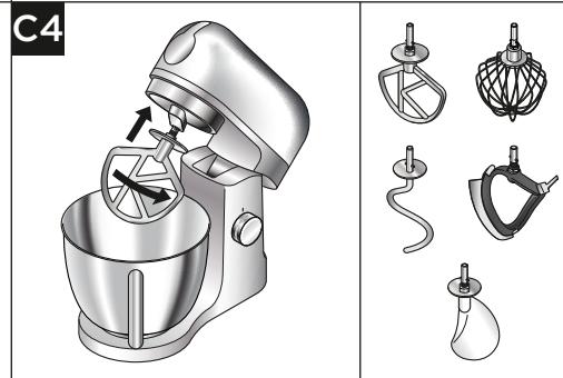 KENWOOD KMX751ARD - Bruksdiagram og brukerinstruksjoner - 4
