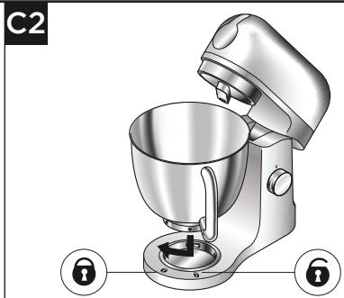 KENWOOD KMX751ARD - Avertissements pour l'élimination correcte du produit conformément aux TERMES de la directive europeenne relative aux déchets d'équipéments électriques et électroniques (DEEE). - 7