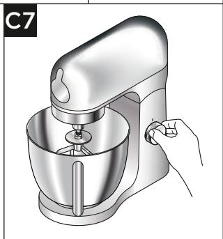KENWOOD KMX751ARD - Diagramy použitia a Pokyny na použitie - 7