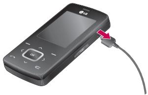 LG NC - Débranchement du chargeur - 1