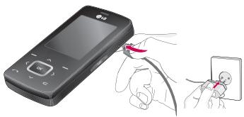 LG NC - Chargement de la batterie - 1