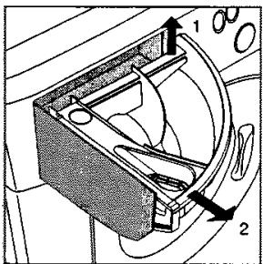 ARISTON ALD 130 - Le secret du tiroir à produits lessiviels - 1