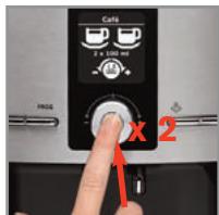 KRUPS EA8220FR - FONCTION DEUX TASSES - 2
