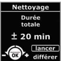 KRUPS EA8220FR - PROGRAMME DE NETTOYAGE - DURÉE TOTALE : 20 MINUTES ENVIRON - 3