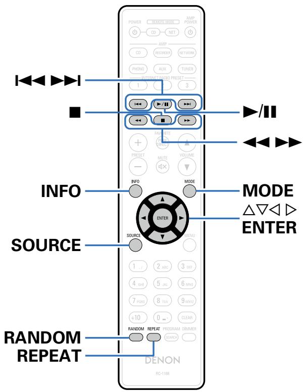 DENON DCD1520AEBKE2 - Lecture d'un dispositif mémoire USB - 1