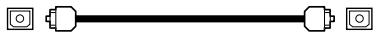 DENON DCD1520AEBKE2 - ■ Câbles utilisés pour les connexions - 2