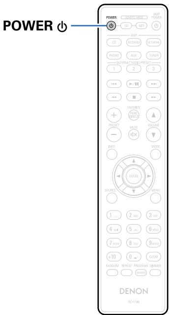 DENON DCD1520AEBKE2 - Réglage du mode Veille auto - 1