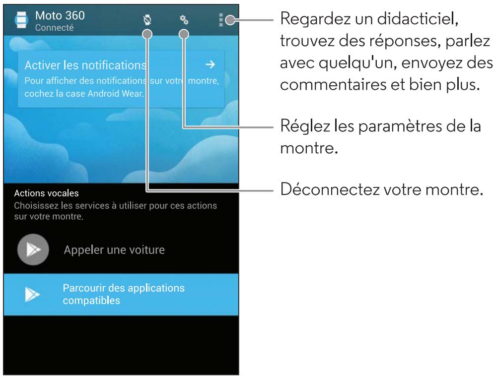 MOTOROLA MOTO 360 - Configuration initiale - 1