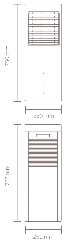 DUUX VENTILATEUR1D - Spécifications techniques - 1
