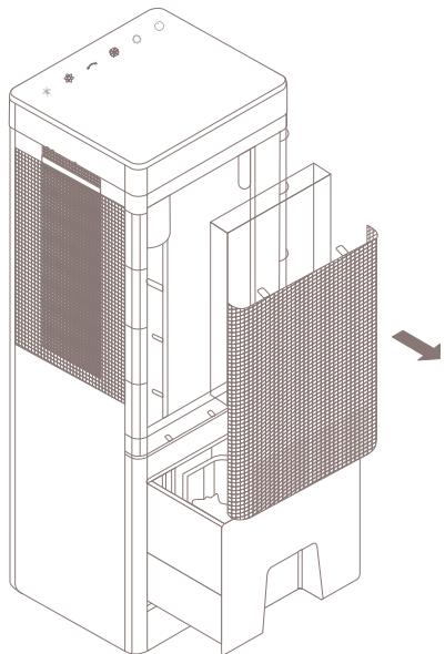 DUUX VENTILATEUR1D - Nettoyage du tampon de refroidissement - 1