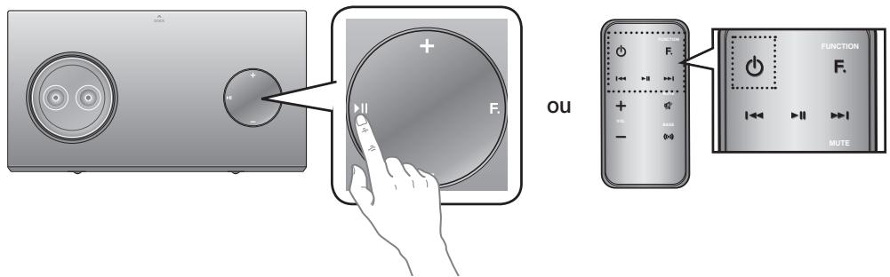 SAMSUNG DA-E750/ZF - MISE SOUS ET HORS TENSION DE L'APPAREIL - 1