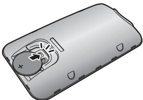 SAMSUNG DA-E750/ZF - Insertion de la pile dans la télécommande - 3